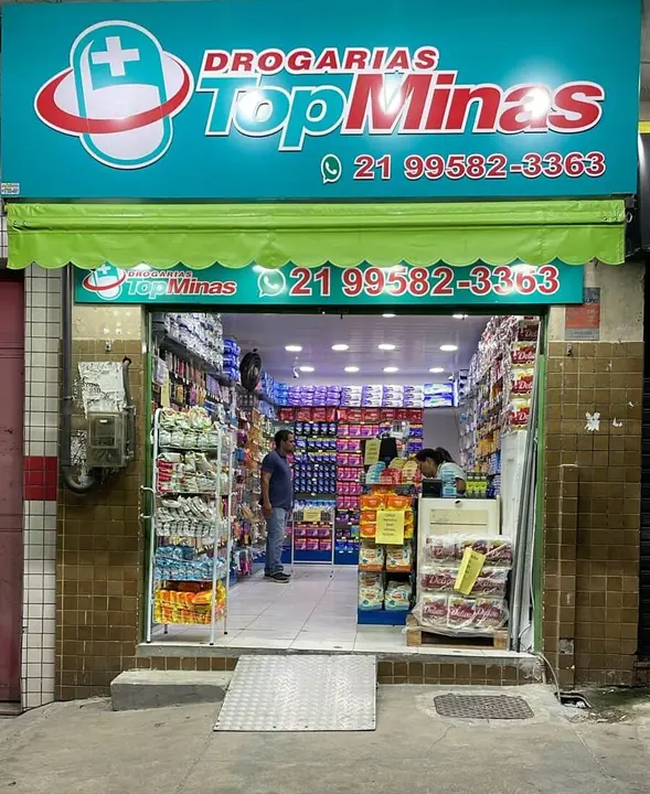 Fachada da Drogarias TopMinas em Higienópolis